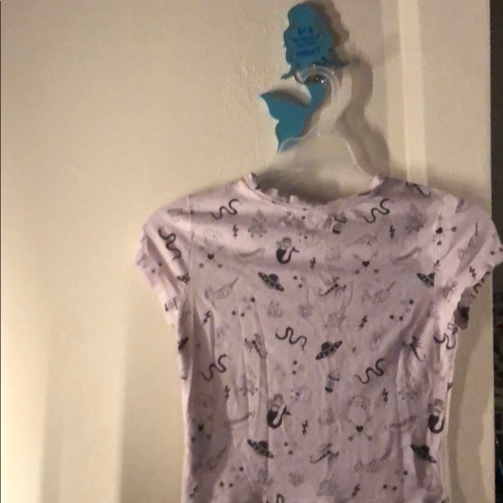 Pink crop top from H&M